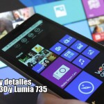 Imágenes y detalles de Lumia 730 y Lumia 735