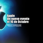 Apple: Un nuevo evento el 16 de Octubre