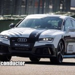 Audi RS7: 240k/h sin conductor