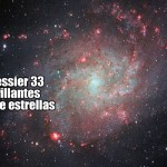 Messier 33: llena de brillantes cúmulos de estrellas